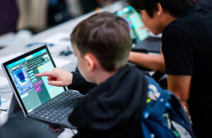 Kinder programmieren auf der beam!