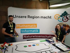 Projektmitglieder der MINTsportRegion auf der makers united